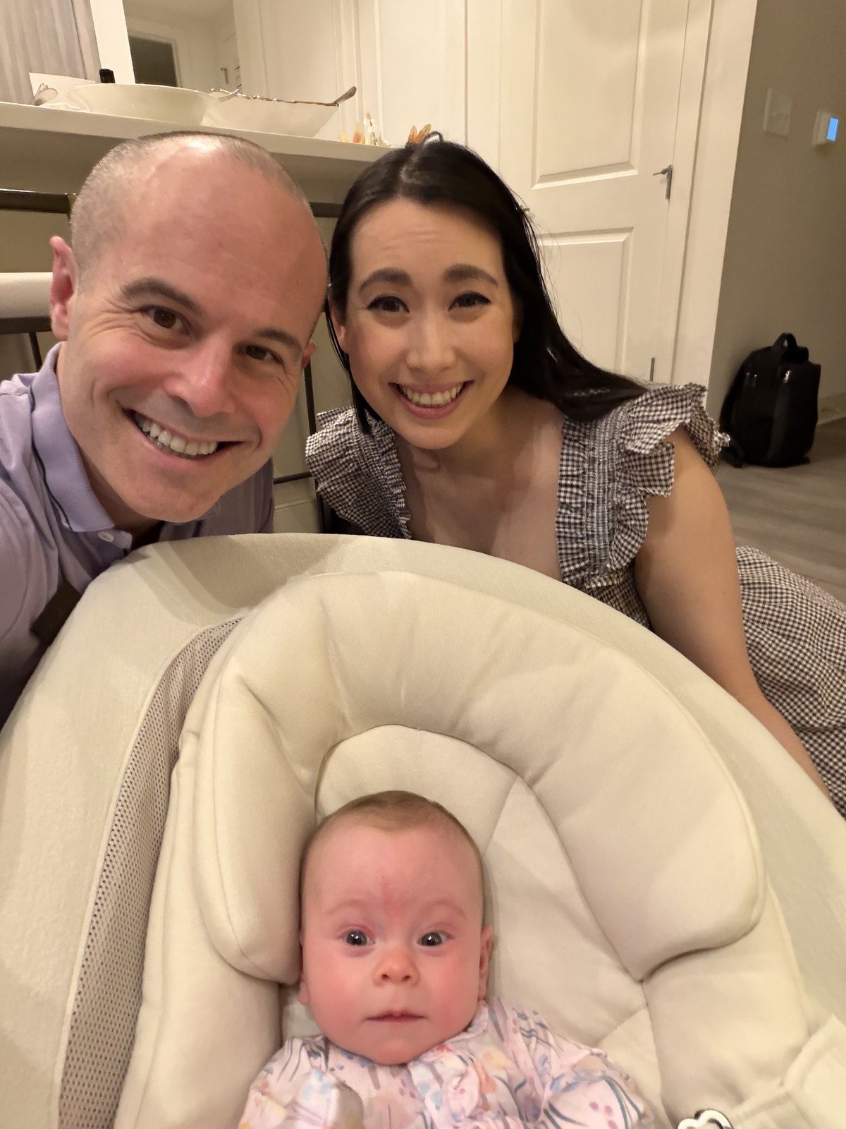 Jason, Meg and Chloe at Thanksgiving